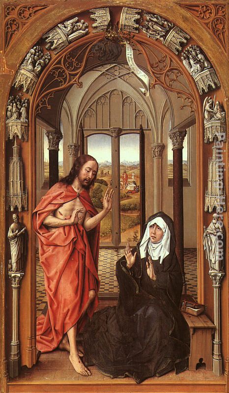 Rogier van der Weyden Christ appearing to His Mother